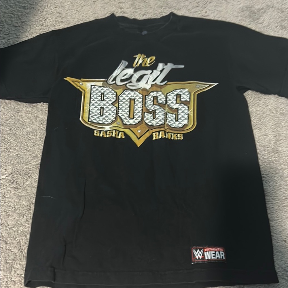 WWE Black and Gold 'The Legit Boss' T-Shirt